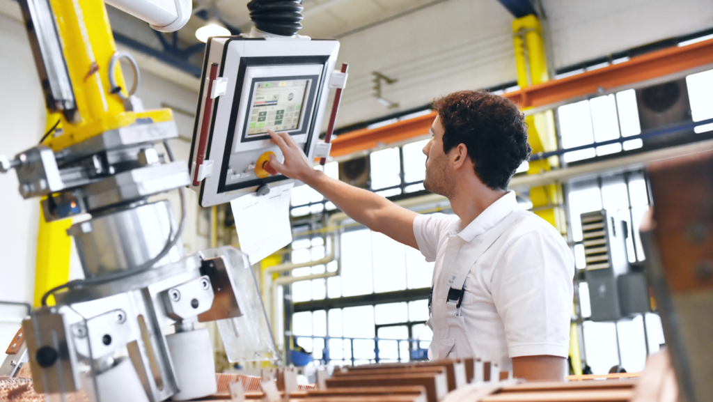 How can simple automation aid manufacturing operators
